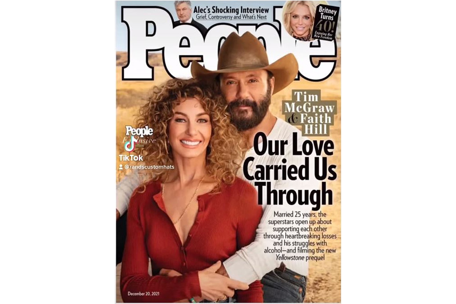 Credit People magazine and Rand's Custom Hats Instagram page 